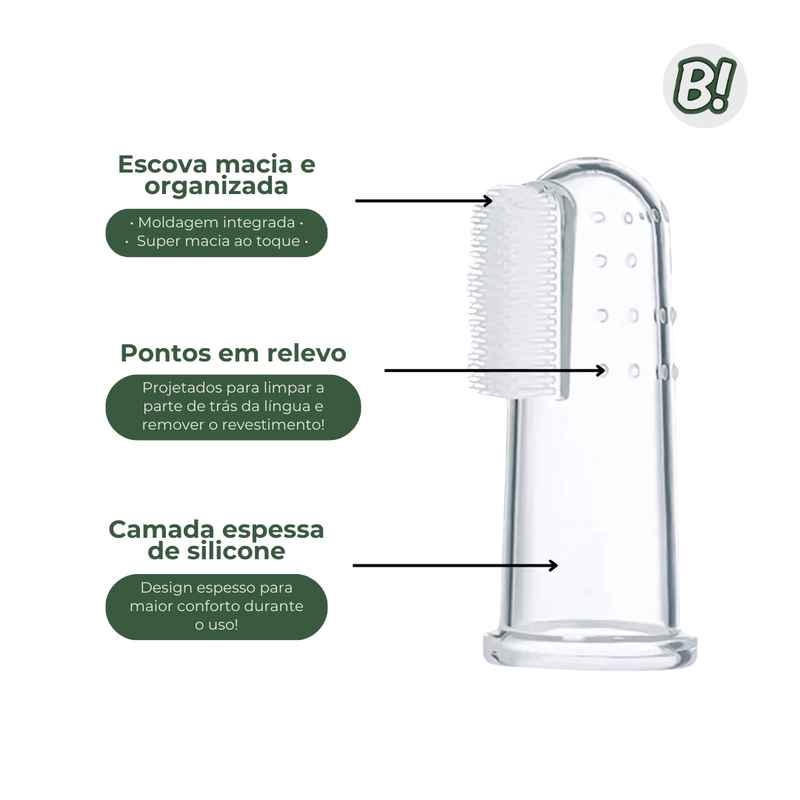 Dedinho Mágico – Escova de Dente para Pets