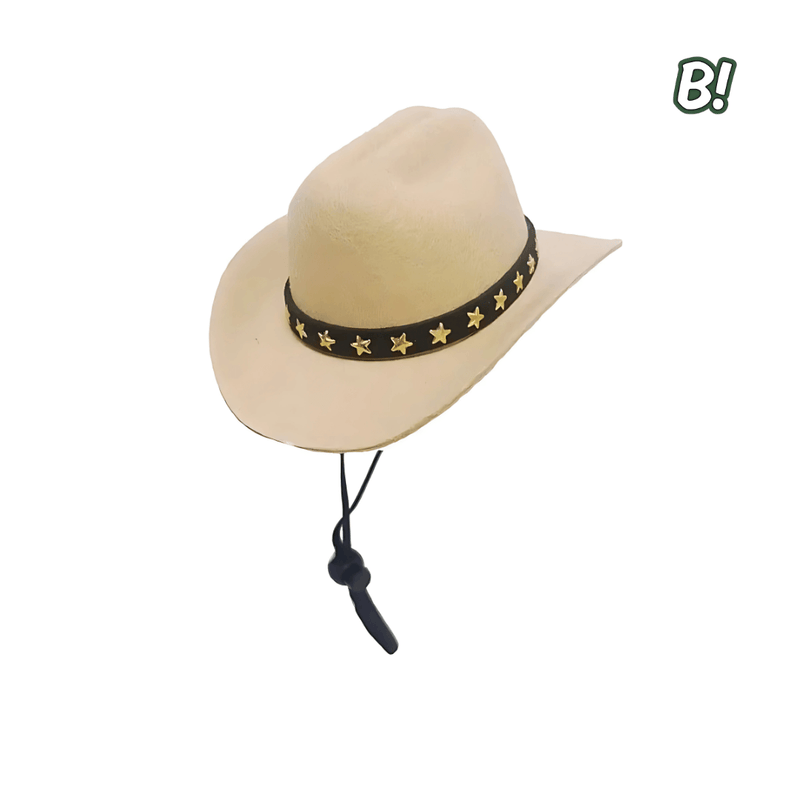 ChaPet – Chapéu Cowboy Ajustável para Pets Estilosos