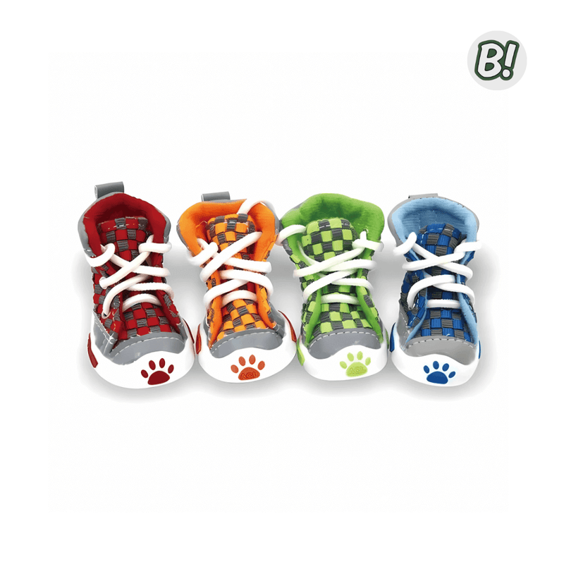 Patinhas Turbo – Kit com 4 Botinhas Respiráveis