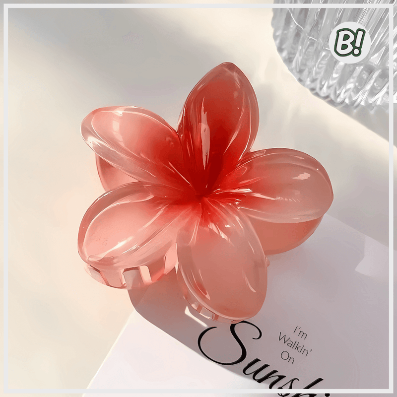 Flor de Encanto – Presilha Floral Havaiana para Cabelos