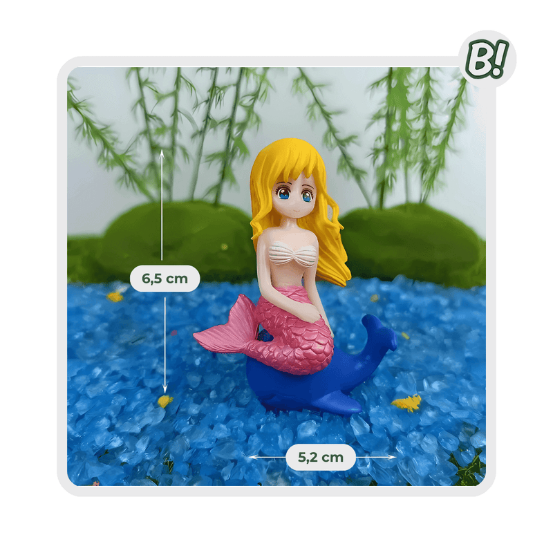 Mermagia – Sereia Decorativa para Aquário