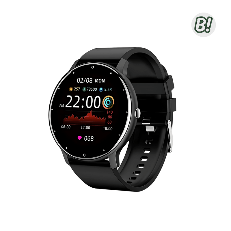 Lige ClassicFit – Smart Watch Redondo Com Monitoramento de Saúde