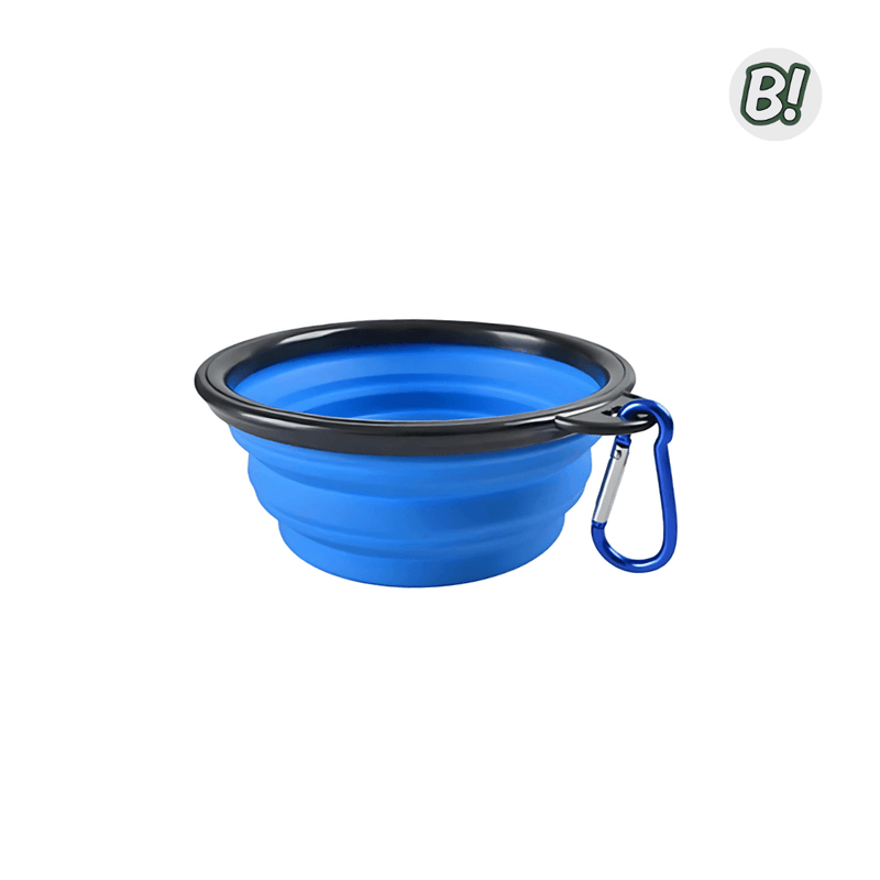 Comedouro Portátil de Silicone para Pets – 350 ml