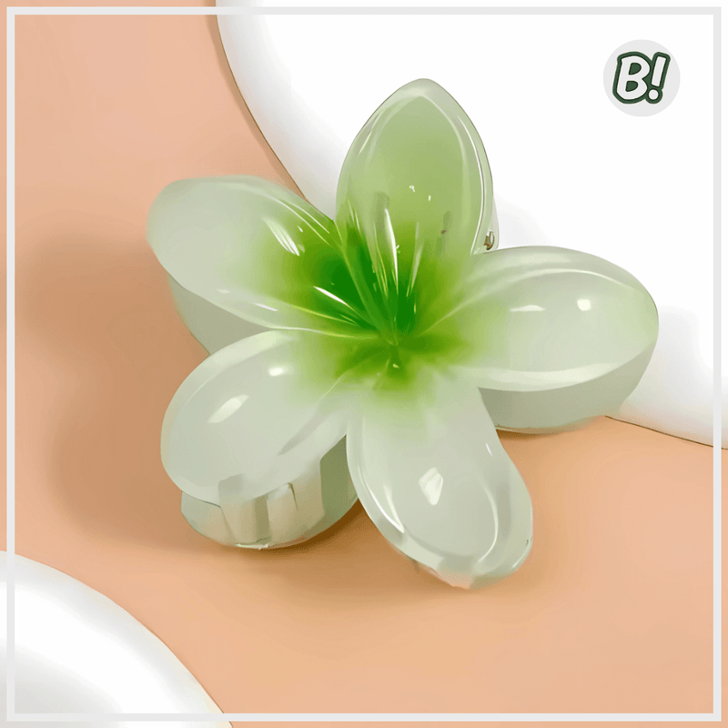 Flor de Encanto – Presilha Floral Havaiana para Cabelos