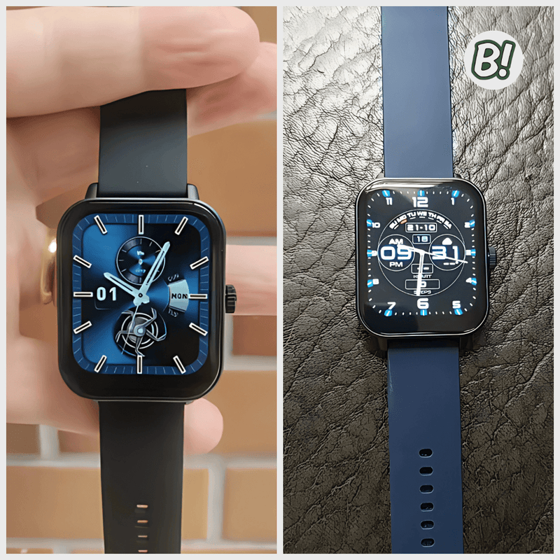Colmi P81 – Smartwatch Quadrado Com Chamadas Por Voz e Tela Ultra 1.9”