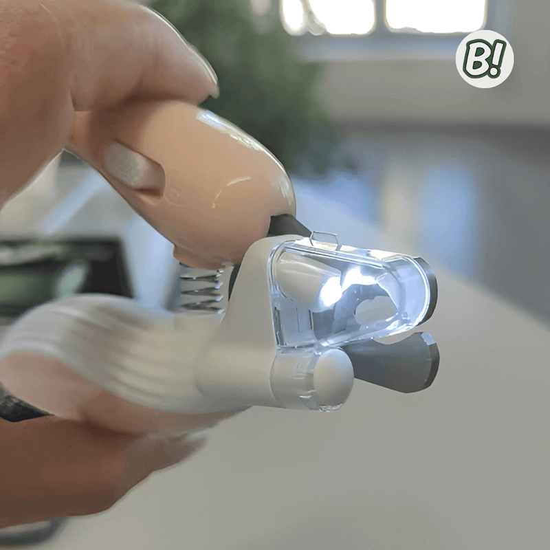 CortaLuz – Cortador de Unhas com Luz LED para Pets