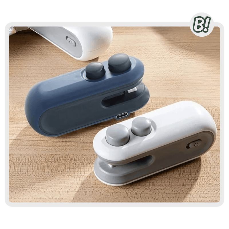 SelarX – Mini Seladora Portátil e Recarregável