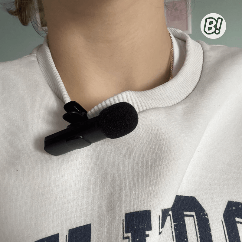 SoundGo – Microfone Portátil Sem Fio Para Celular