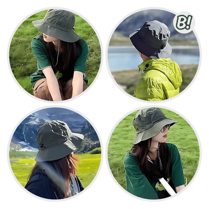 Chapéu Pescador – Chapéu Dobrável e Impermeável