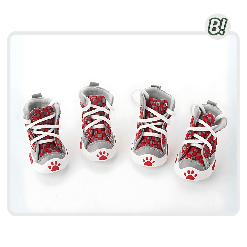 Patinhas Turbo – Kit com 4 Botinhas Respiráveis