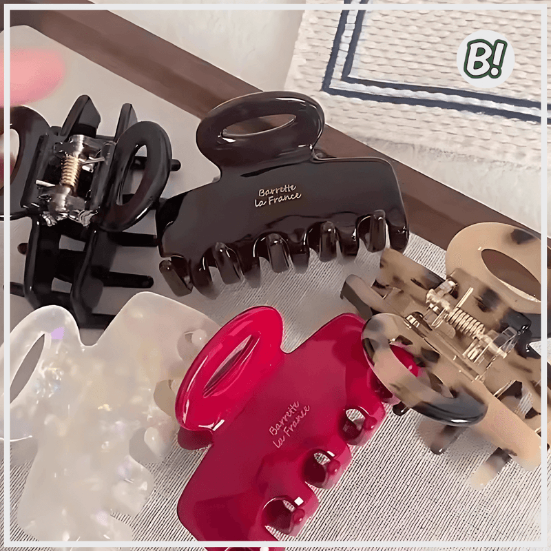 Presilha Coreana – Presilha de Acetato para Cabelos
