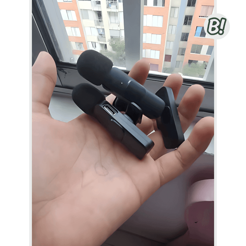 SoundGo – Microfone Portátil Sem Fio Para Celular