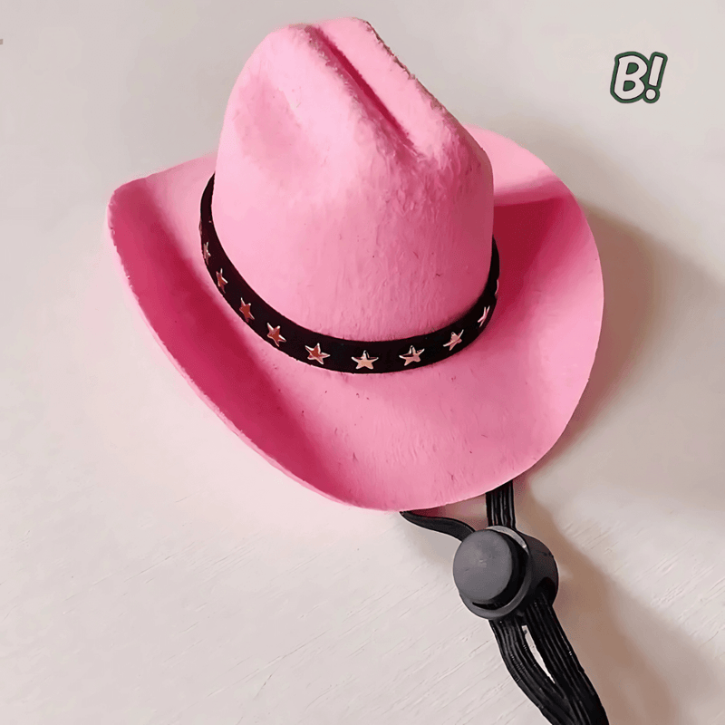 ChaPet – Chapéu Cowboy Ajustável para Pets Estilosos