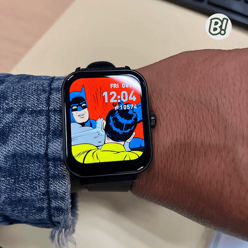 Colmi P81 – Smartwatch Quadrado Com Chamadas Por Voz e Tela Ultra 1.9”