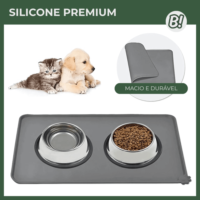 PeTap – Tapete de Silicone para Comedouro de Pets