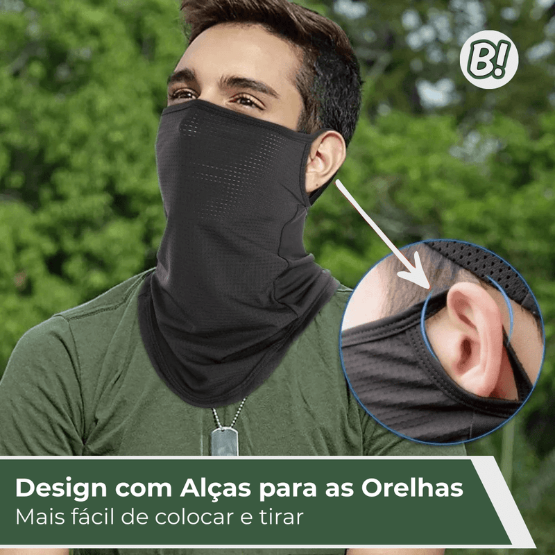 Bandana AeroFit – Multifuncional com Proteção Solar
