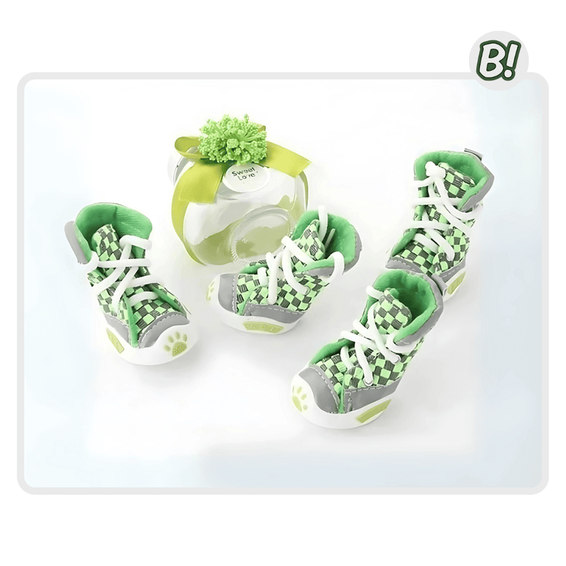 Patinhas Turbo – Kit com 4 Botinhas Respiráveis