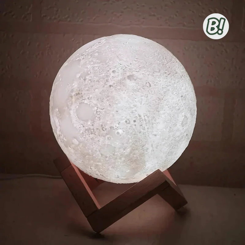 Lunea – Umidificador & Luz Lunar 3D