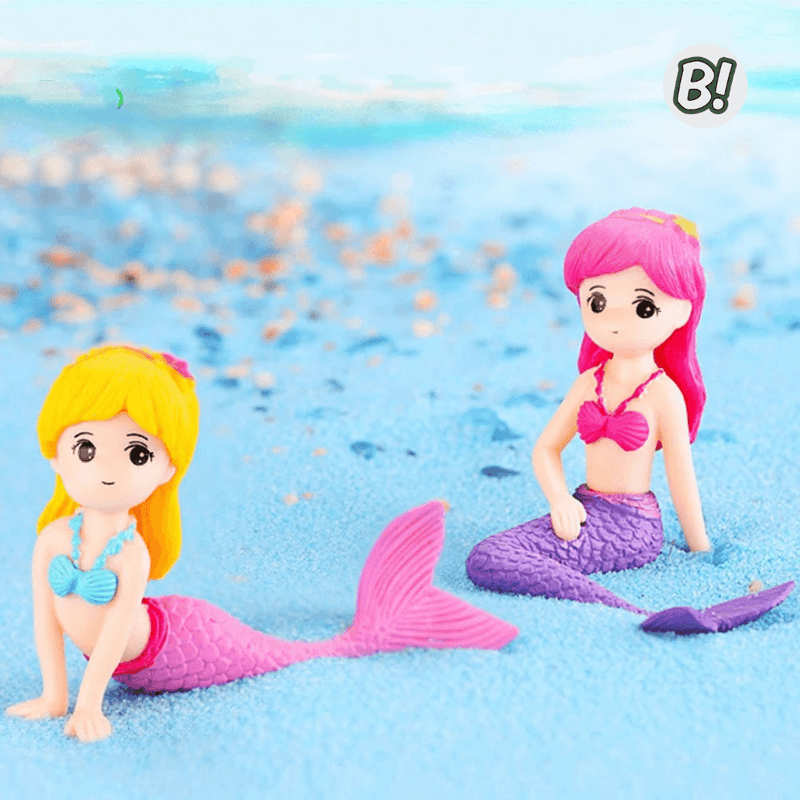 Mermibelas – Mini decoração de sereia para aquários
