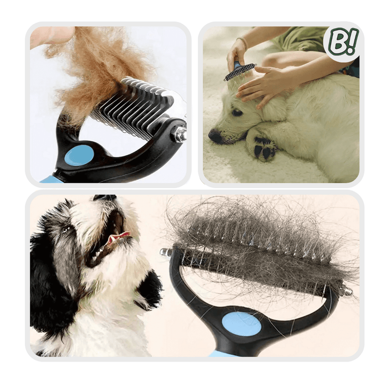 Pente Fácil – Escova Profissional Para Remoção de Nós e Pelos Soltos