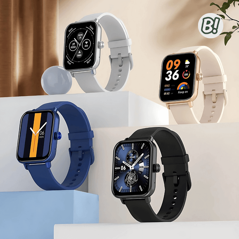 Colmi P81 – Smartwatch Quadrado Com Chamadas Por Voz e Tela Ultra 1.9”