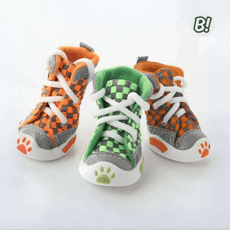 Patinhas Turbo – Kit com 4 Botinhas Respiráveis