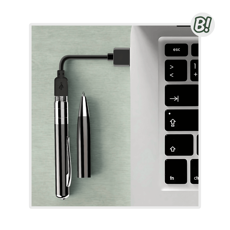 VoxPen Elite – Caneta Gravadora com Ativação por Voz