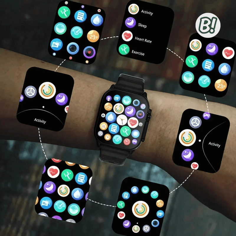 Laxasfit T900Ultra – Smart Watch Com Monitoramento Completo