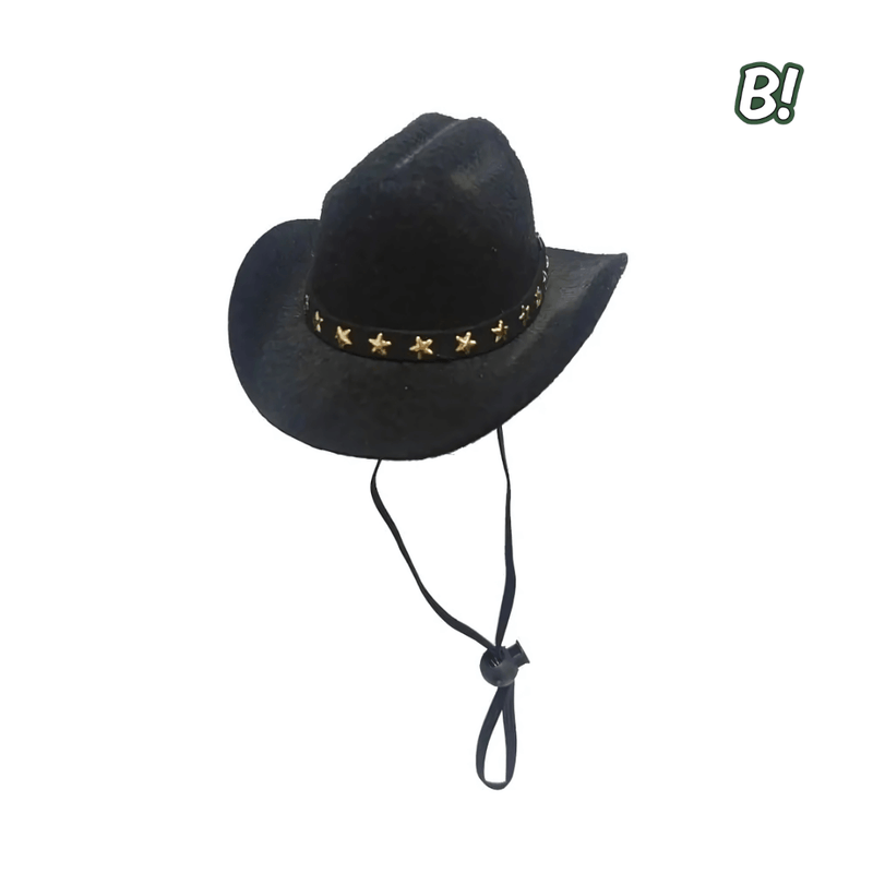 ChaPet – Chapéu Cowboy Ajustável para Pets Estilosos