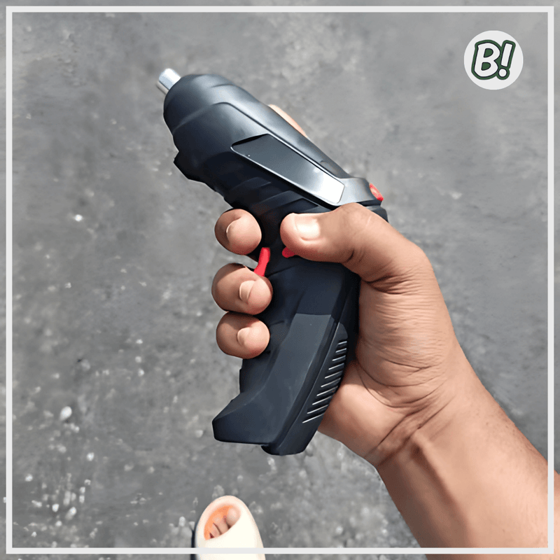 FixTool 360 – Parafusadeira Elétrica Compacta com Kit 47 Peças