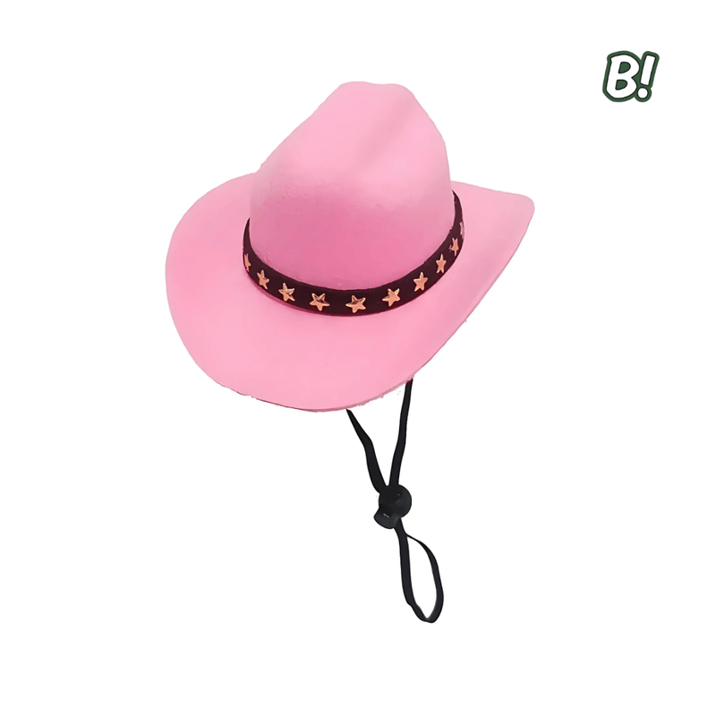 ChaPet – Chapéu Cowboy Ajustável para Pets Estilosos