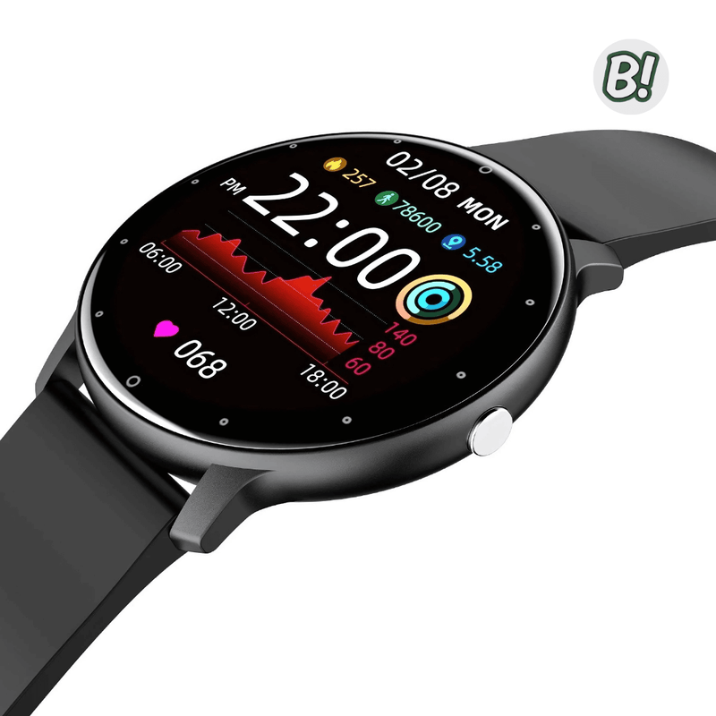 Lige ClassicFit – Smart Watch Redondo Com Monitoramento de Saúde