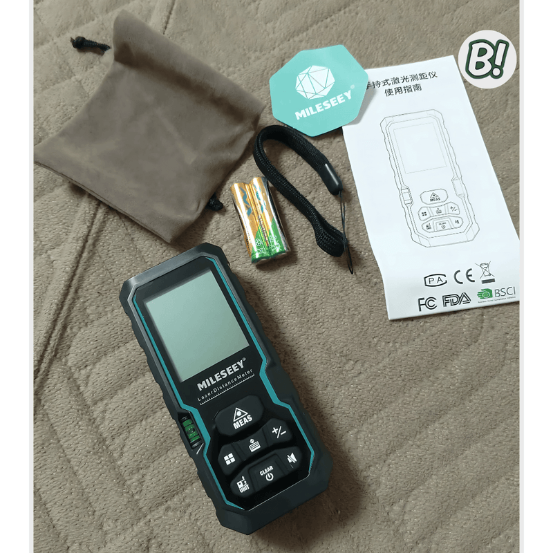 Trena Mileseey S6 – Trena a Laser Digital de Alta Precisão
