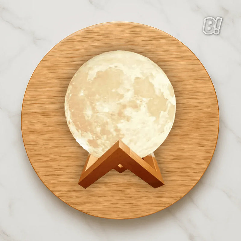 Lunea – Umidificador & Luz Lunar 3D