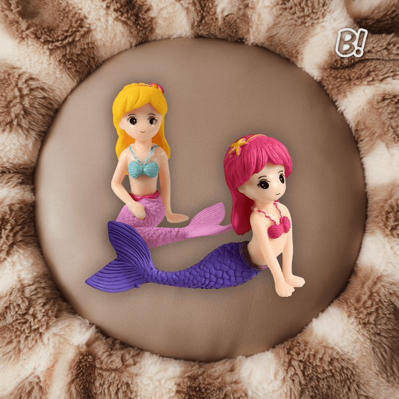 Mermibelas – Mini decoração de sereia para aquários